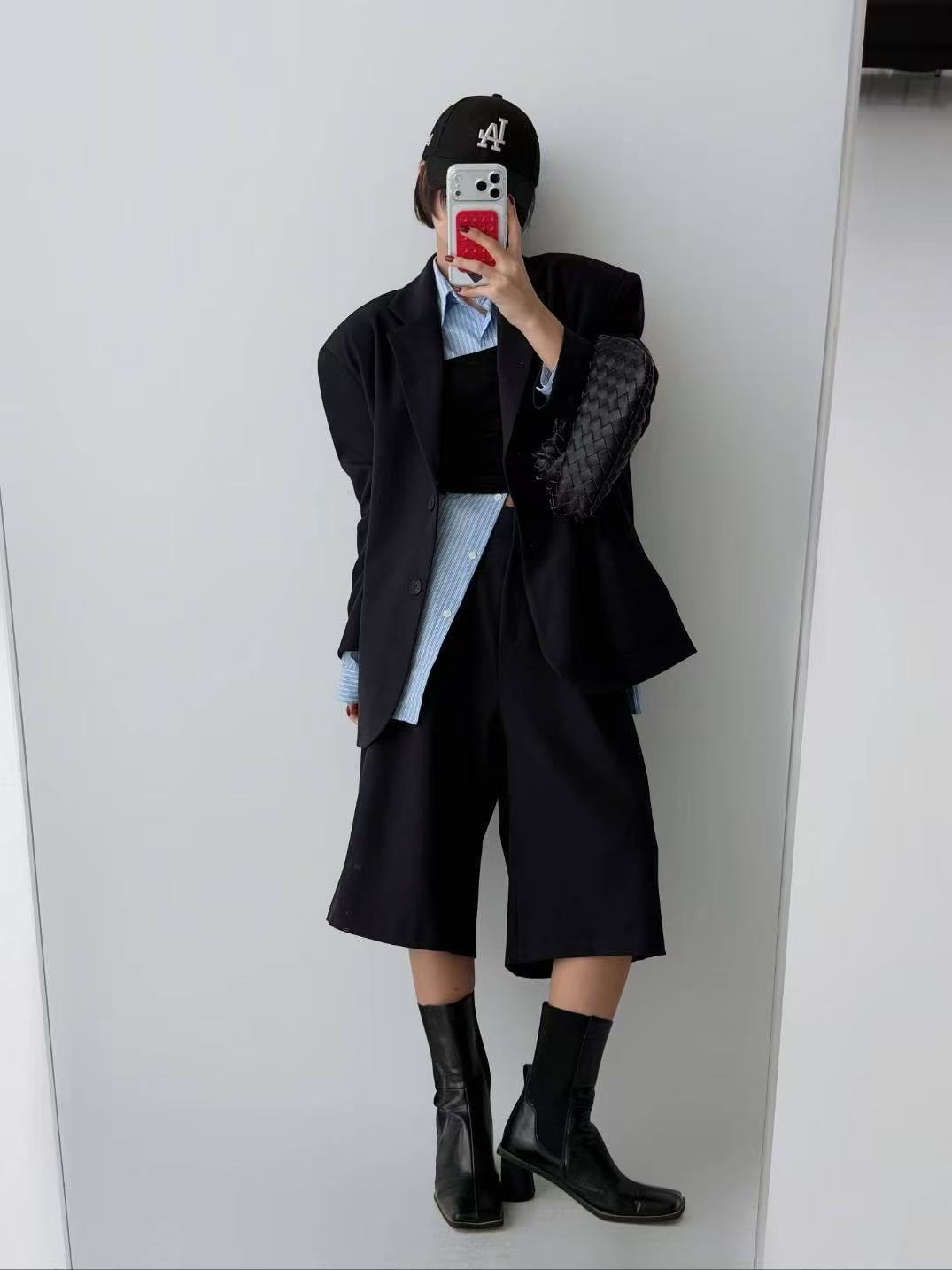 百搭氣質高級寬鬆西裝外套