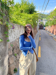 百搭顯瘦修身吊帶+開衫套裝