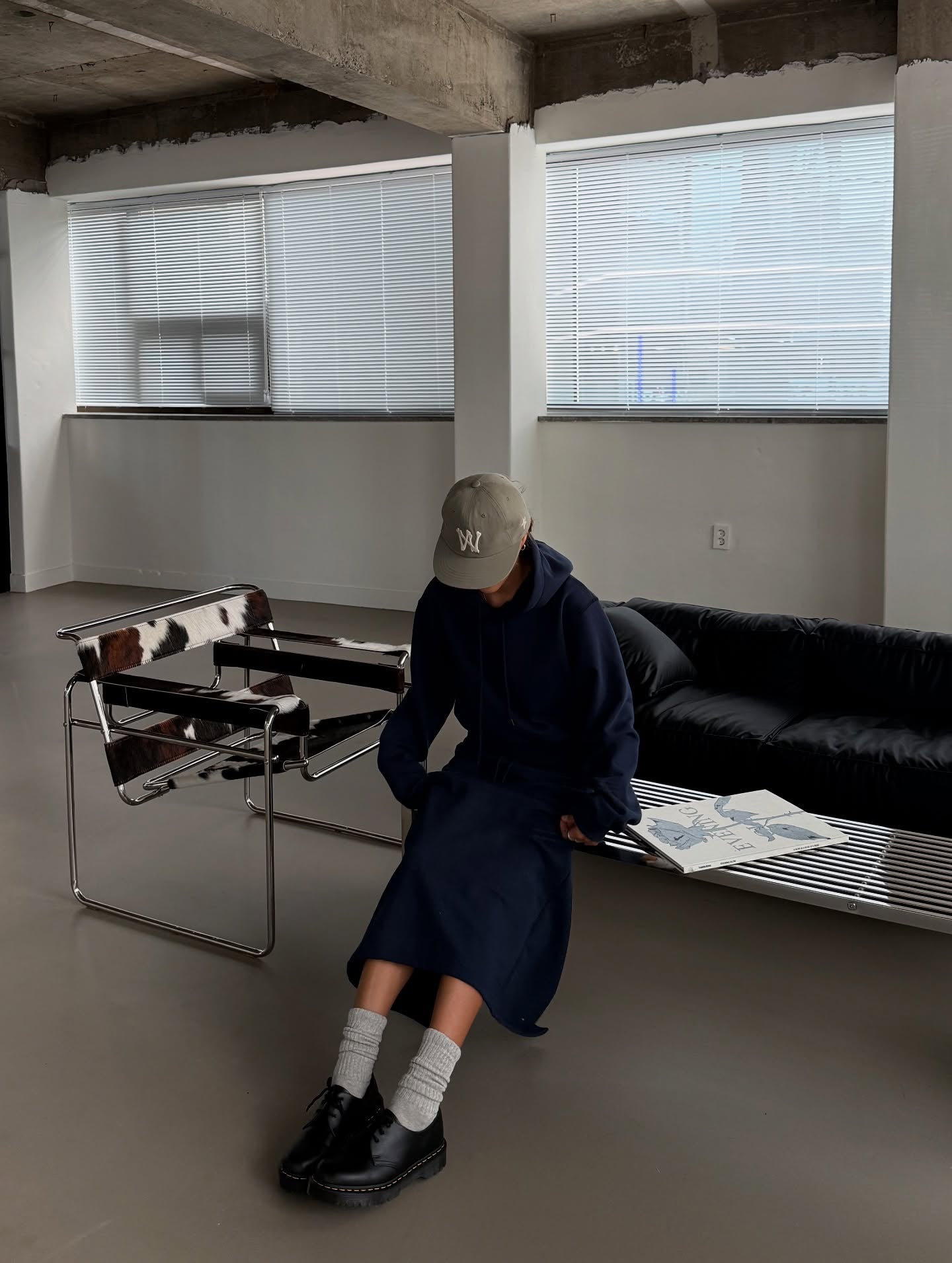 連帽抽繩潮版短衛衣