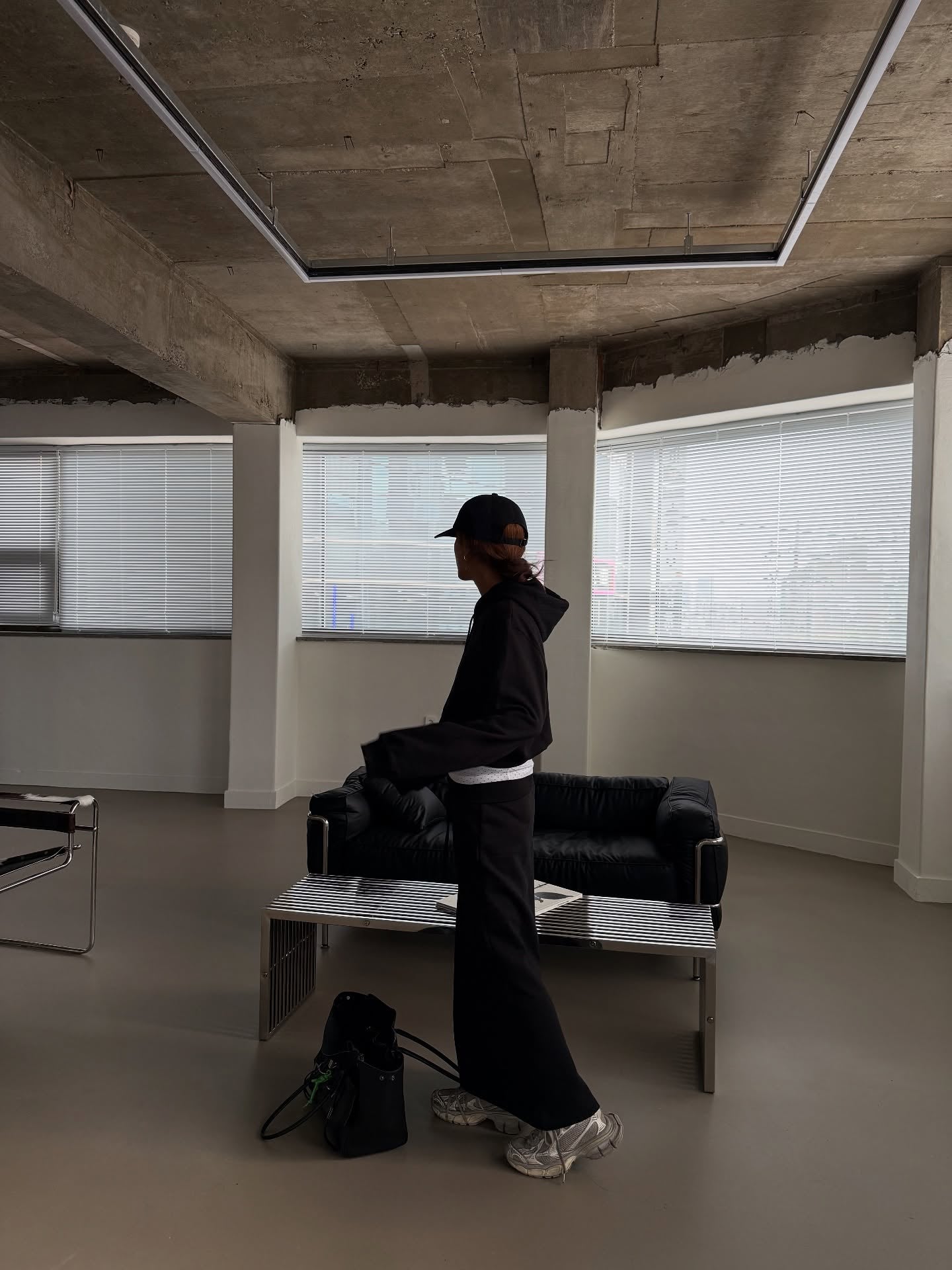 連帽抽繩潮版短衛衣