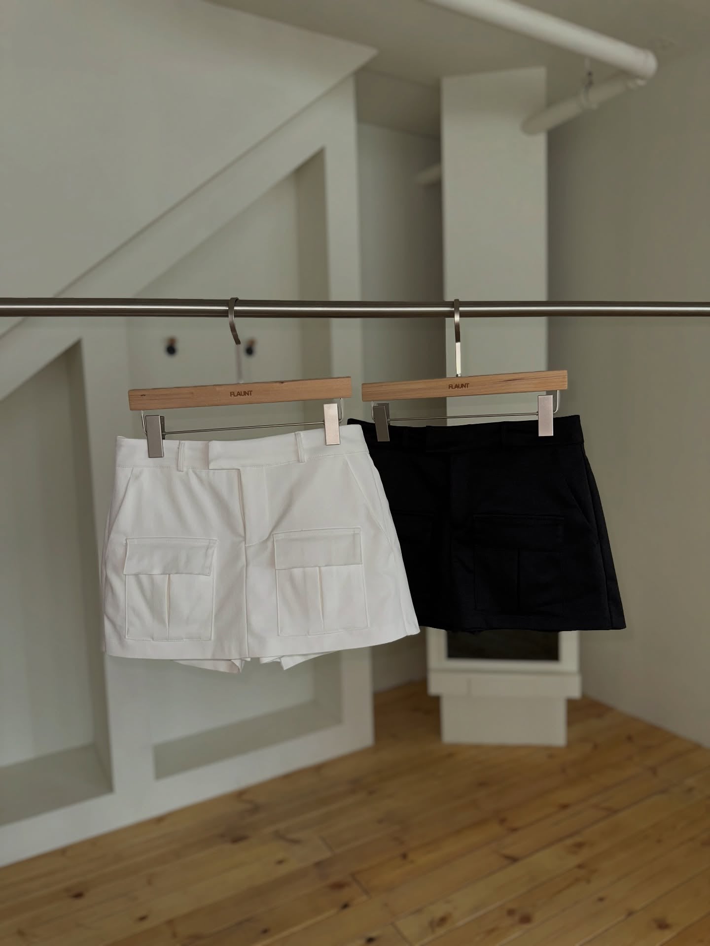 修身顯瘦簡約直筒包臀短裙褲