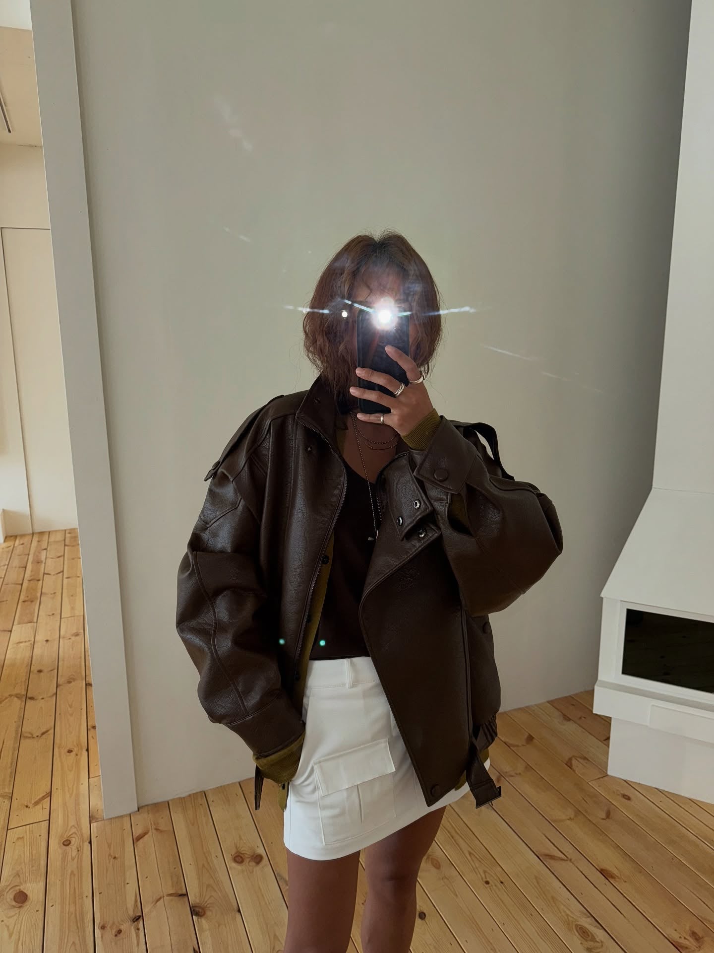 修身顯瘦簡約直筒包臀短裙褲