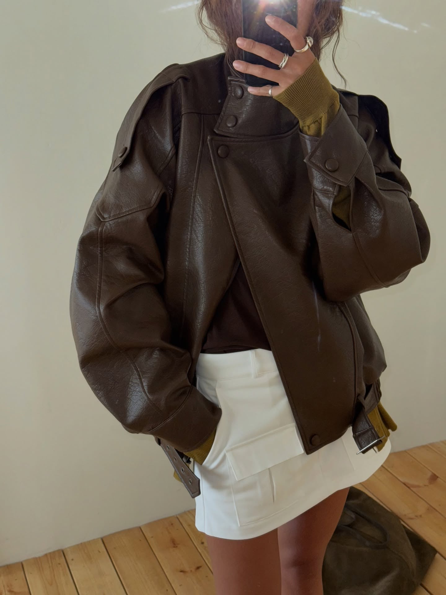 修身顯瘦簡約直筒包臀短裙褲