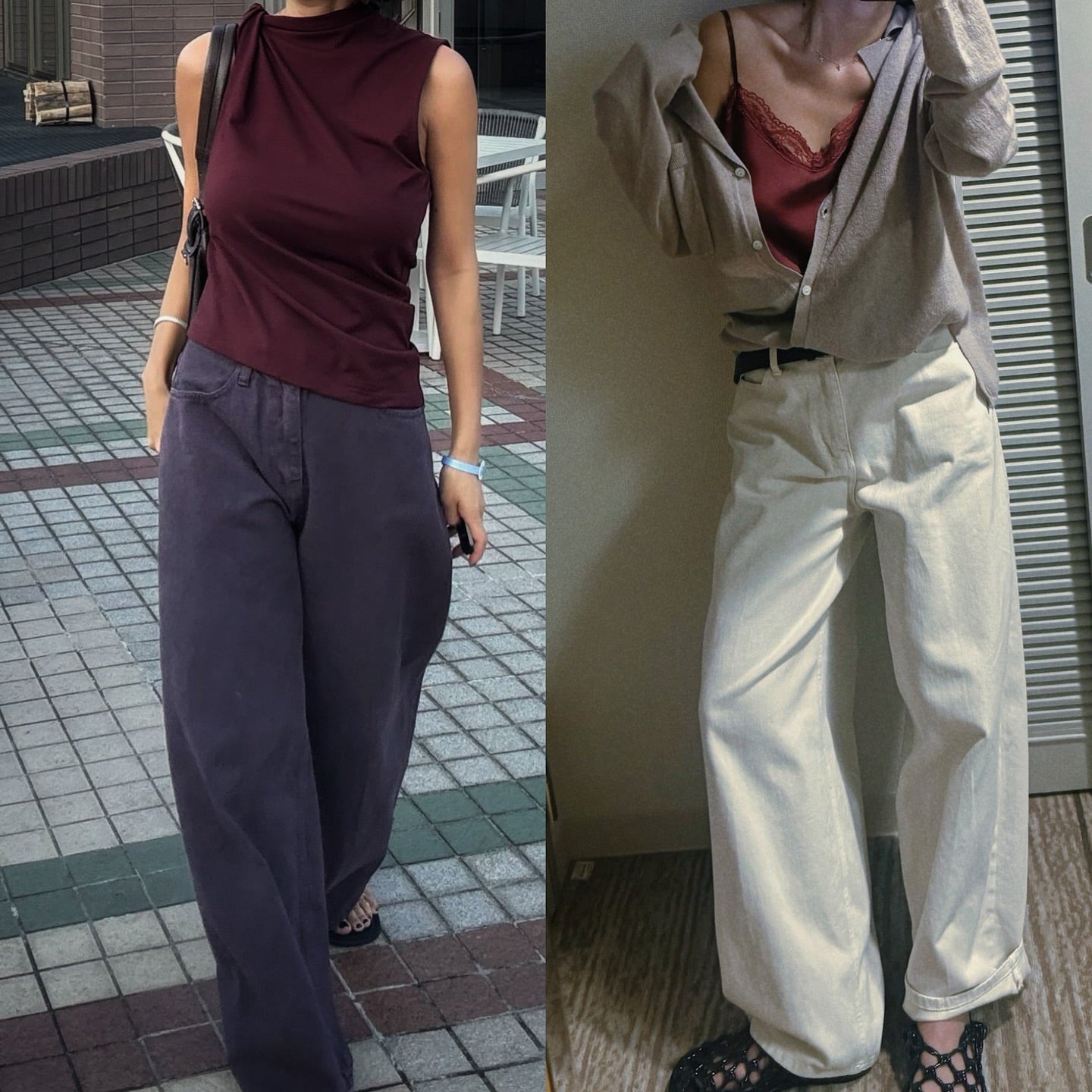 百搭簡約休閒牛仔褲