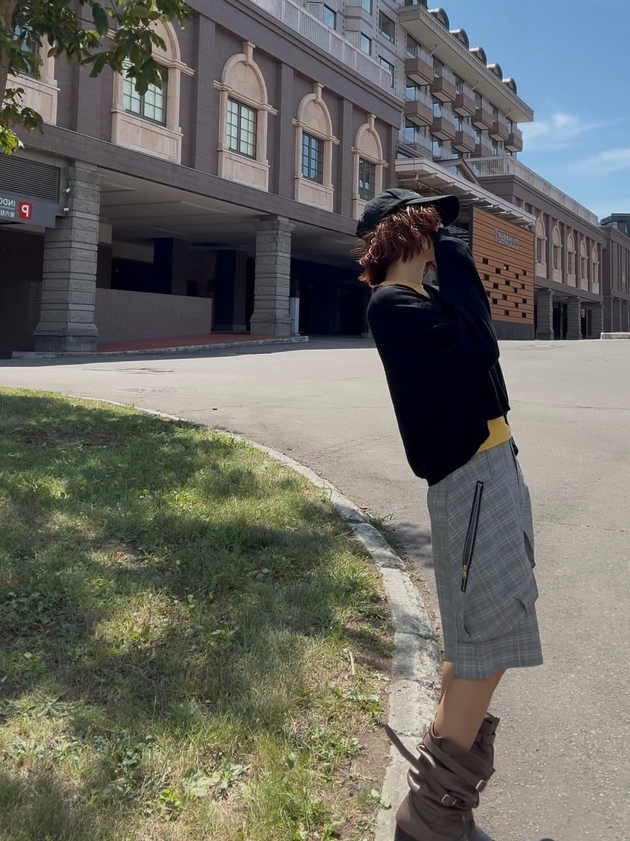 百搭尖頭爽扣帶中長靴