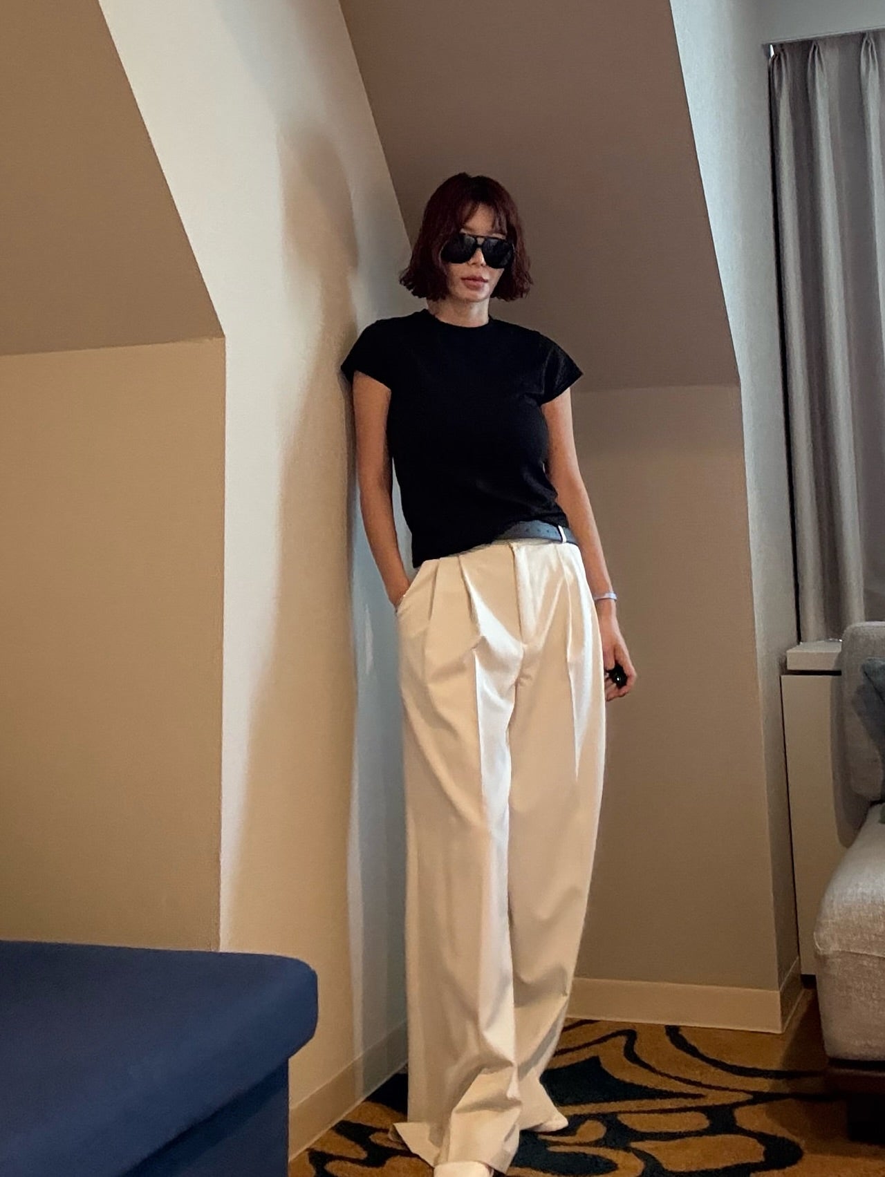 百搭簡約通勤休閒褲