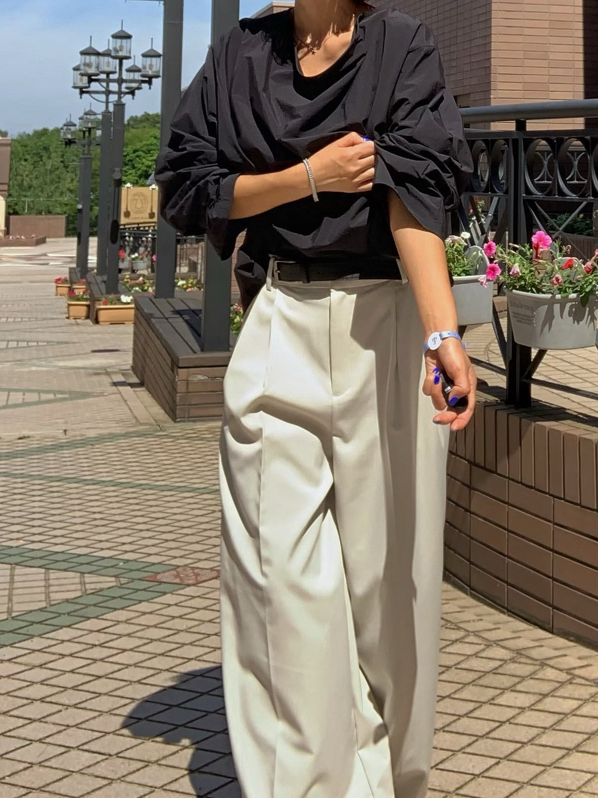 百搭簡約通勤休閒褲