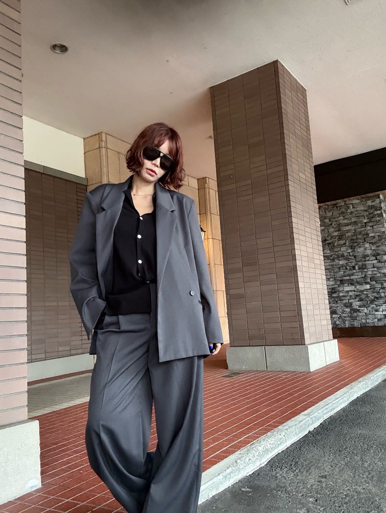 百搭簡約通勤休閒褲