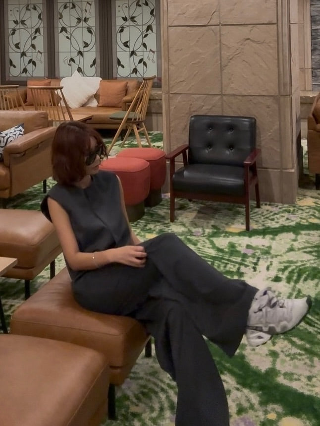 百搭簡約通勤休閒褲