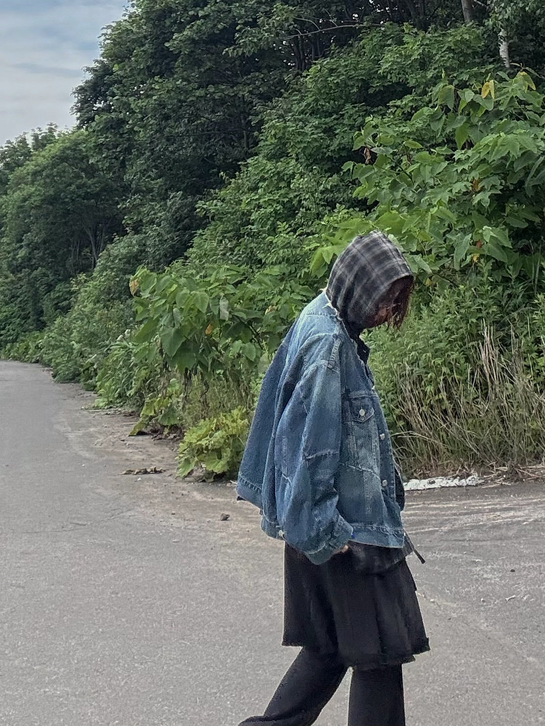 圓領寬鬆休閒套頭衛衣