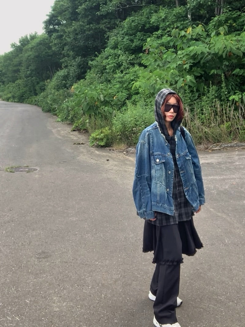 圓領寬鬆休閒套頭衛衣