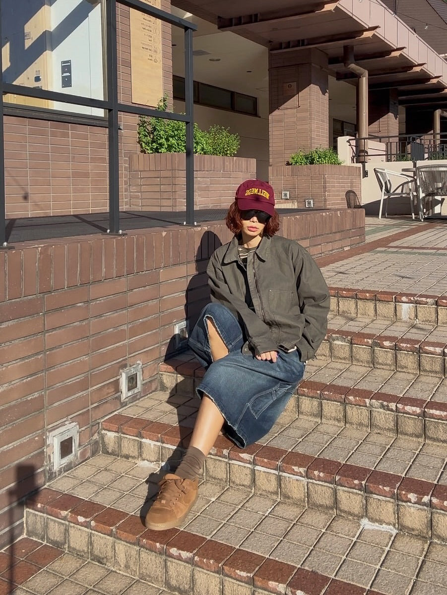 寬鬆休閒百搭翻領拉鍊短外套