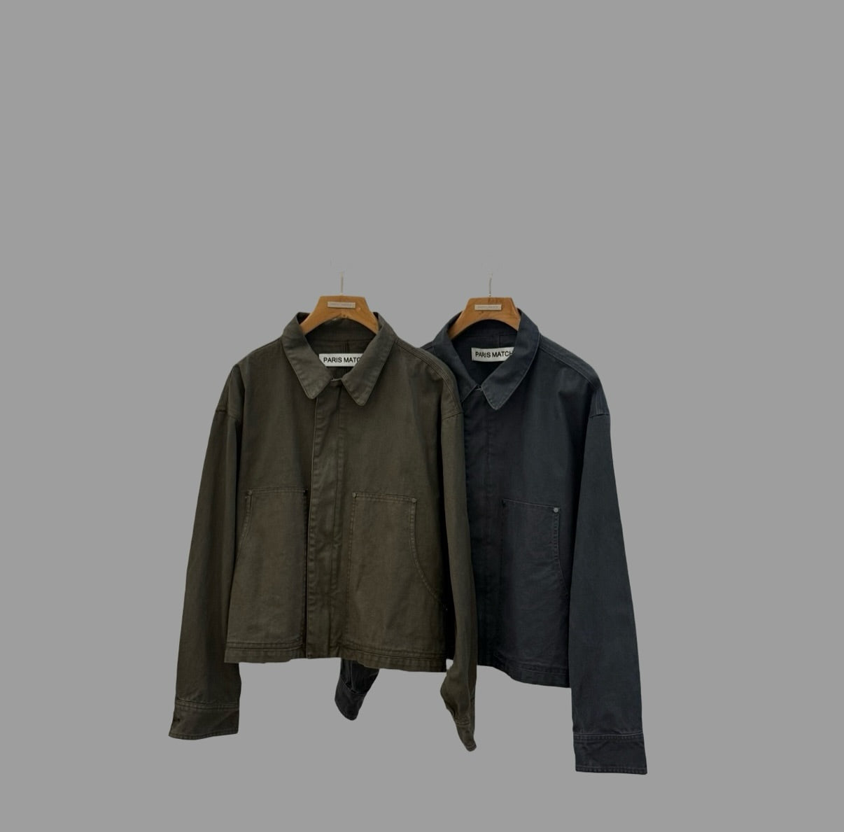 寬鬆休閒百搭翻領拉鍊短外套