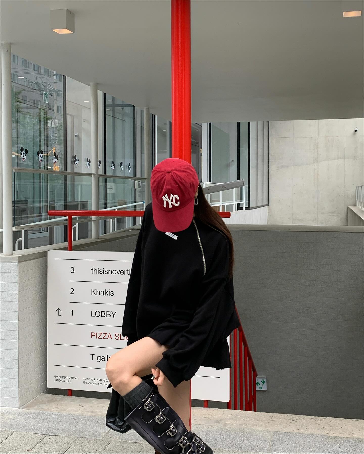 低腰顯瘦壓褶雙層a字半身短裙