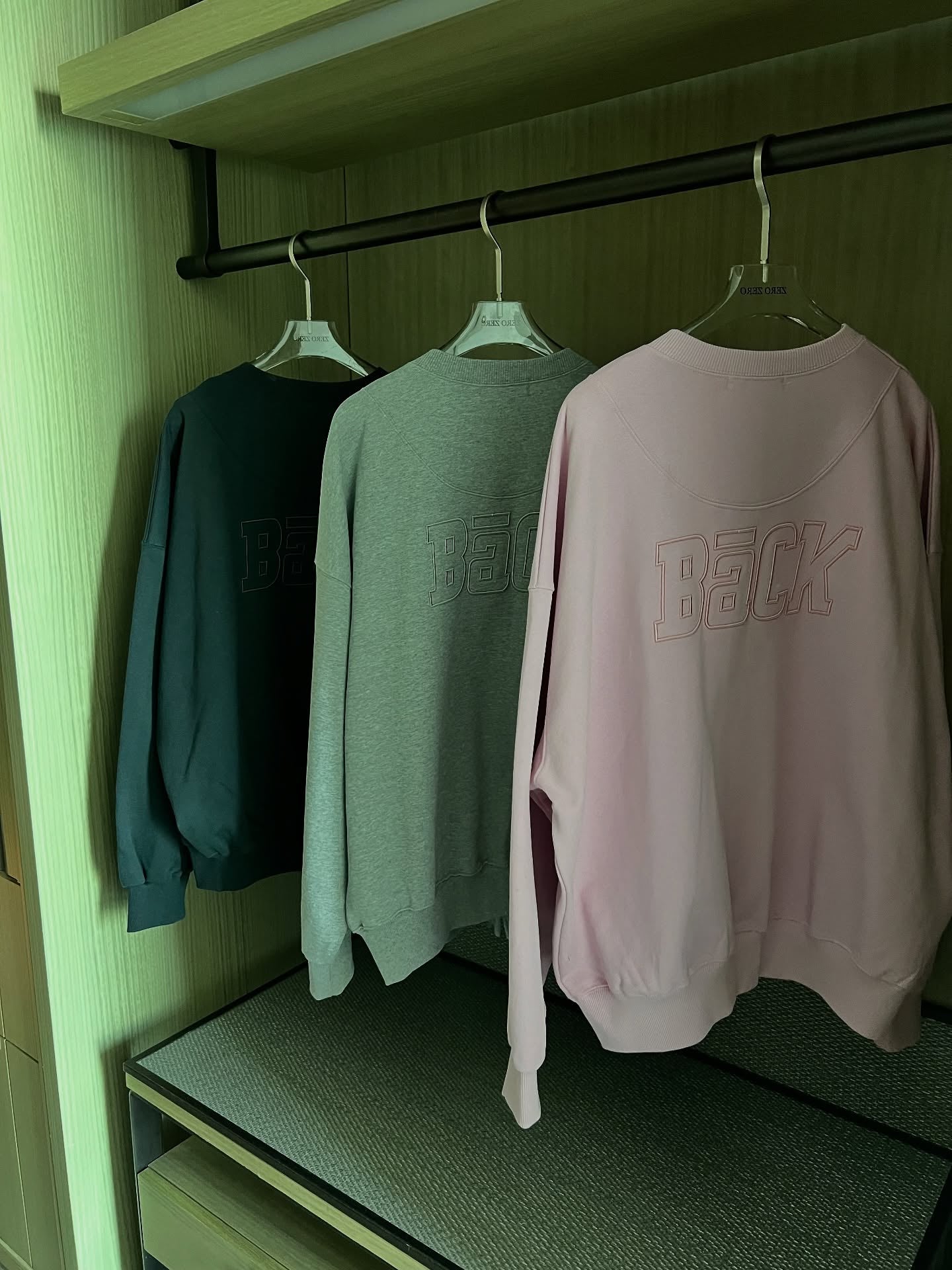 鬆緊腰假兩件大口袋半身裙